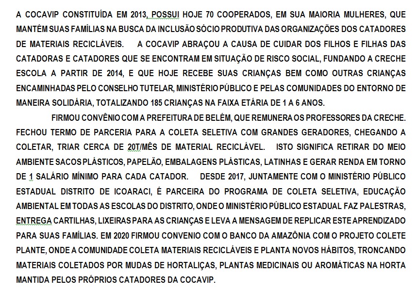 Atividades da Creche