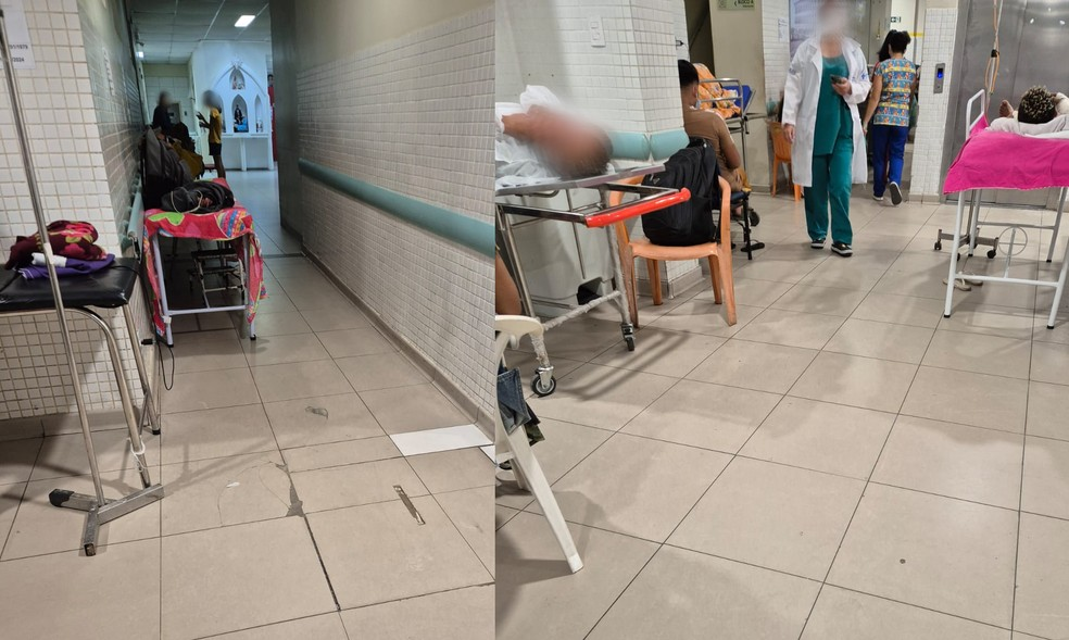 Sem neurocirurgiões, 'PSM da 14', em Belém, está com pacientes nos corredores; 'situação é grave', diz CRM