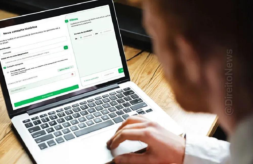 Plataforma oferece Raio X jurídico de como investigar relações entre partes com processos já distribuídos